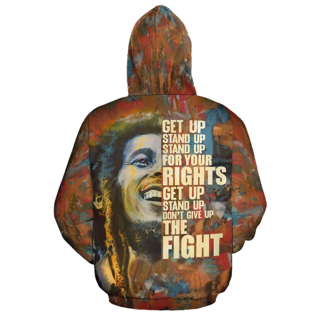 Bob Marley All-over Hoodie