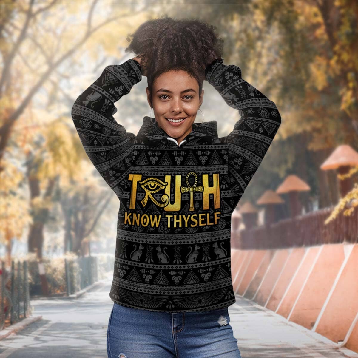 Truth Know Thyself All-over Hoodie 2