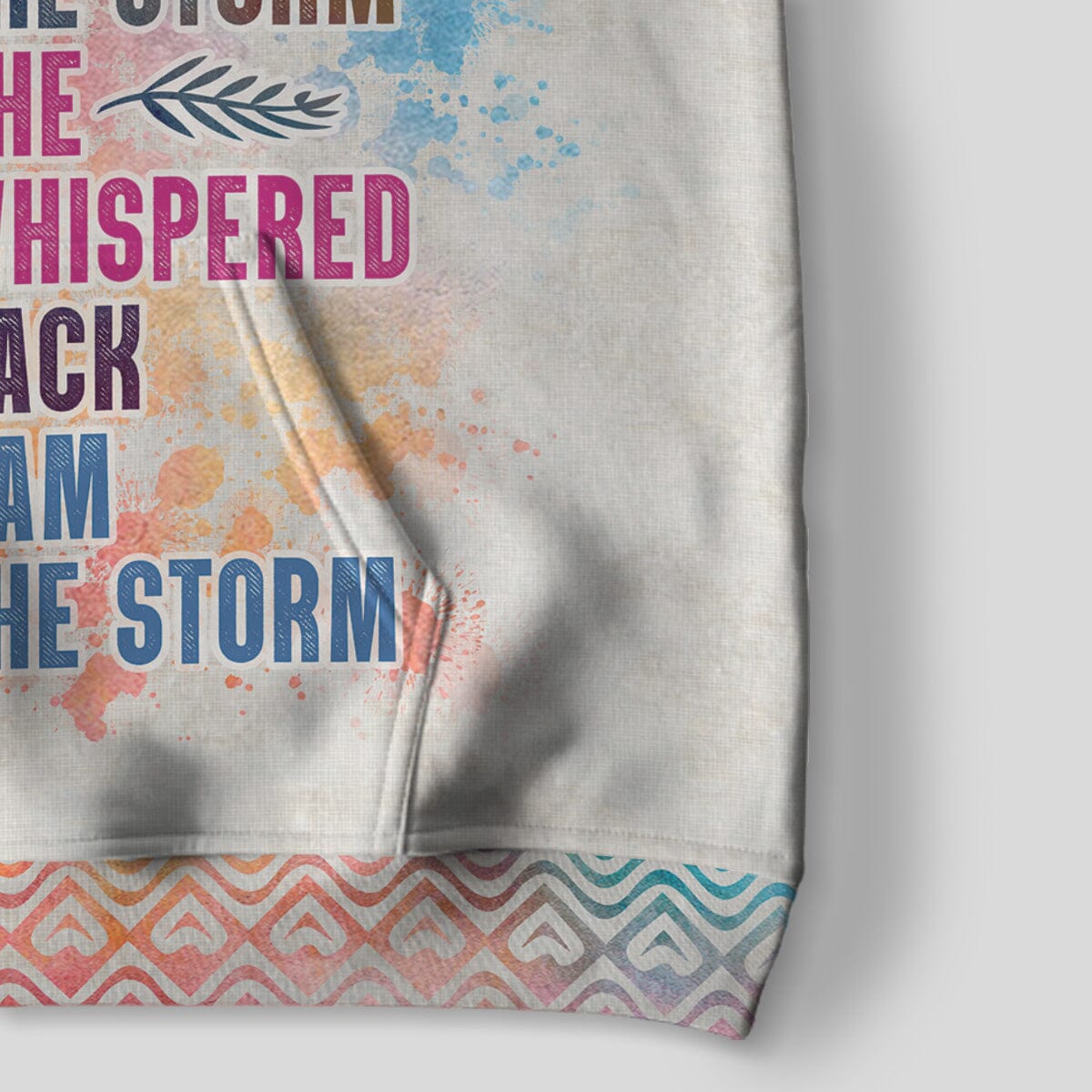 Black Girl I Am The Storm All-over Hoodie