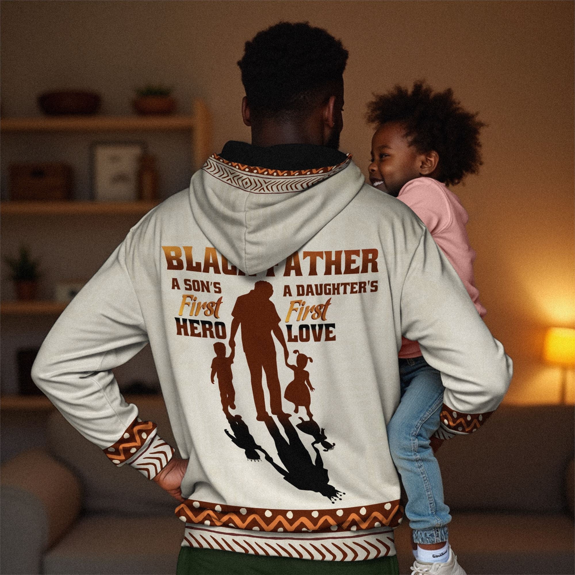 Black Father All-over Hoodie