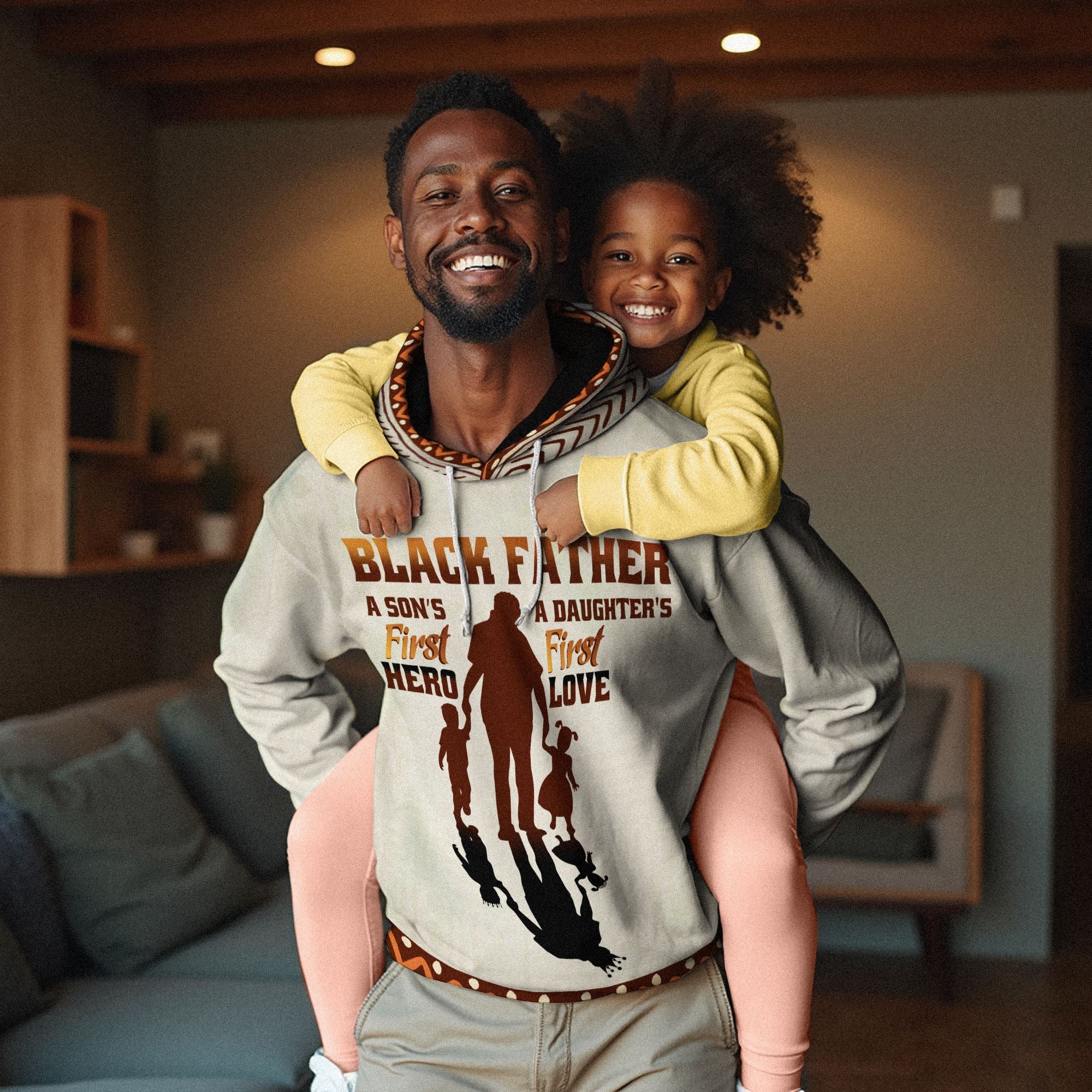 Black Father All-over Hoodie