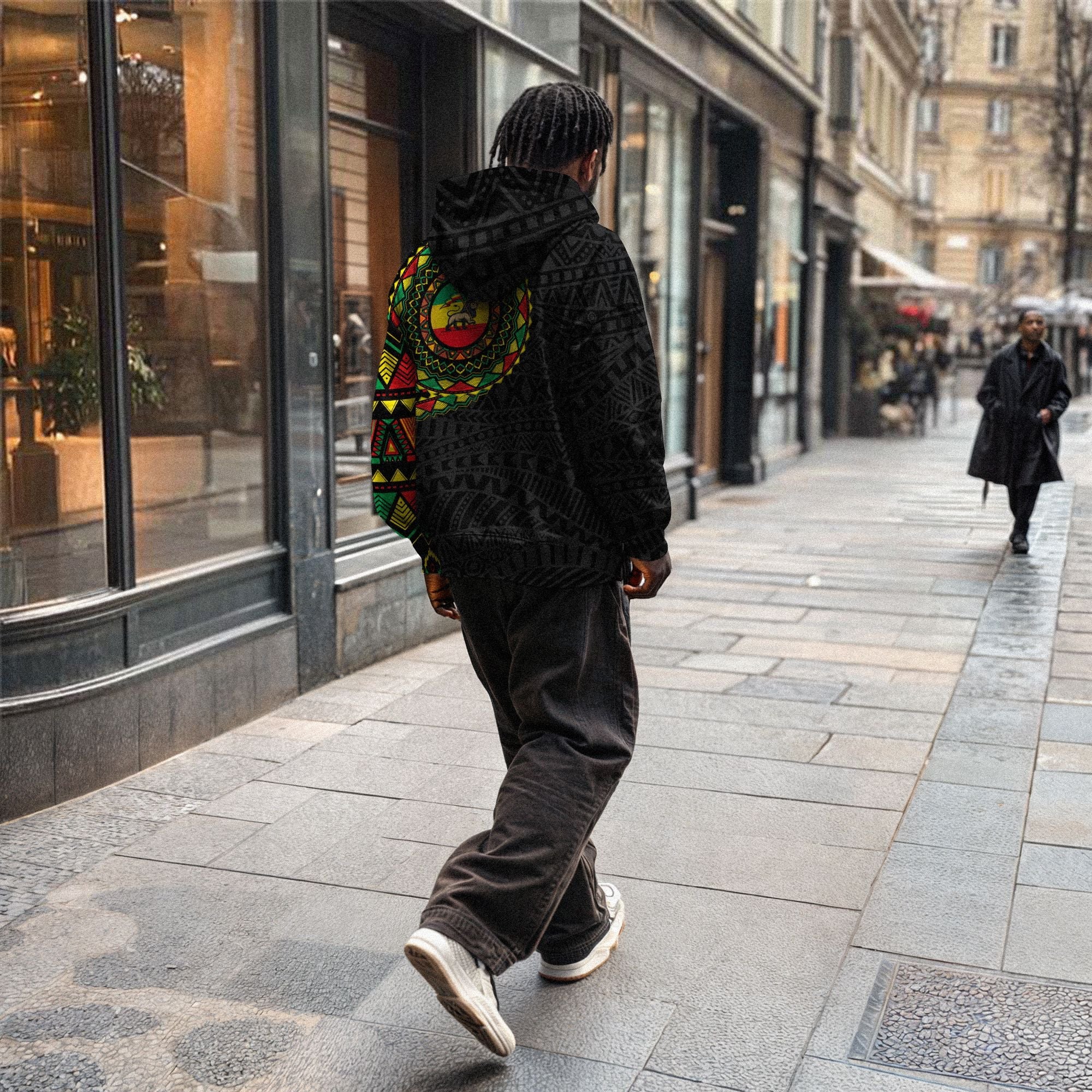 Ethiopia Flag All-over Hoodie