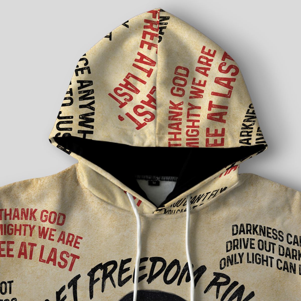 Martin Luther King The Leader 2 All-over Hoodie