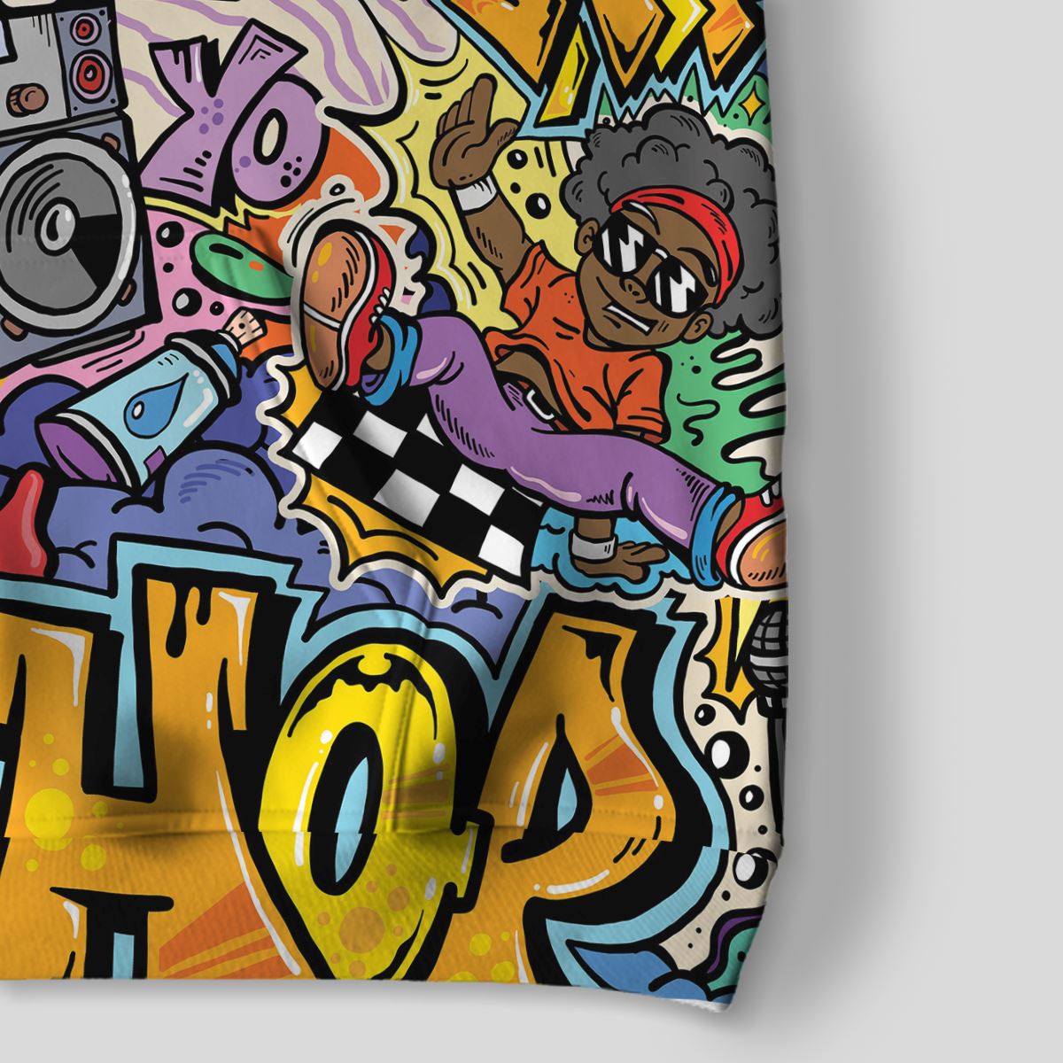 Hip Hop Graffiti Art All-over Hoodie