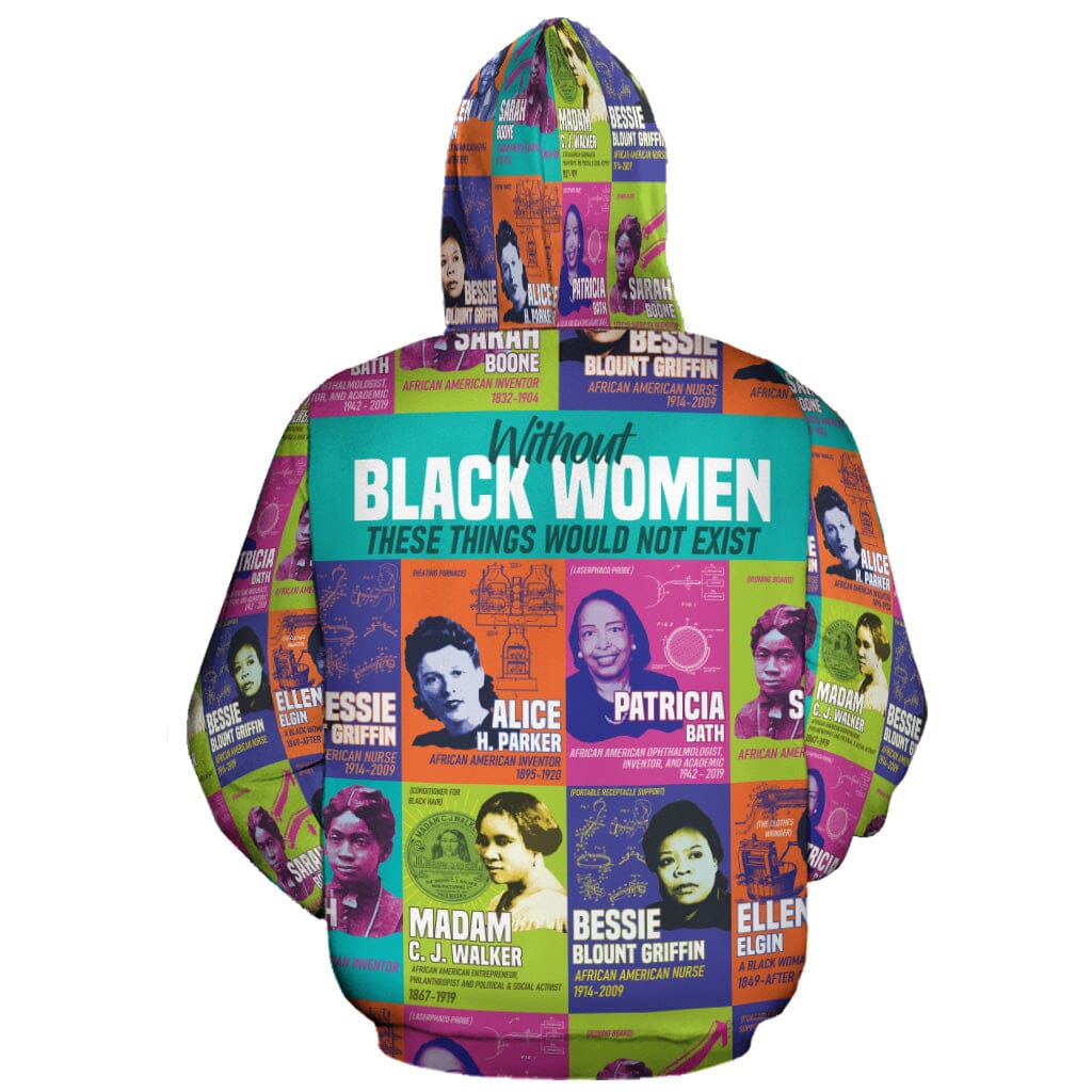 African Women Inventors All-over Hoodie