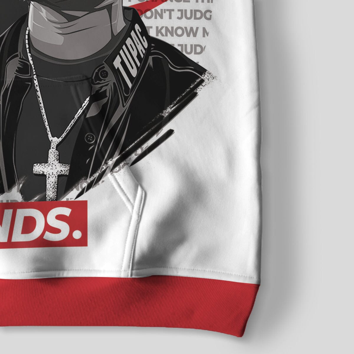 Tupac ft Biggie Magazine Art All-over Hoodie