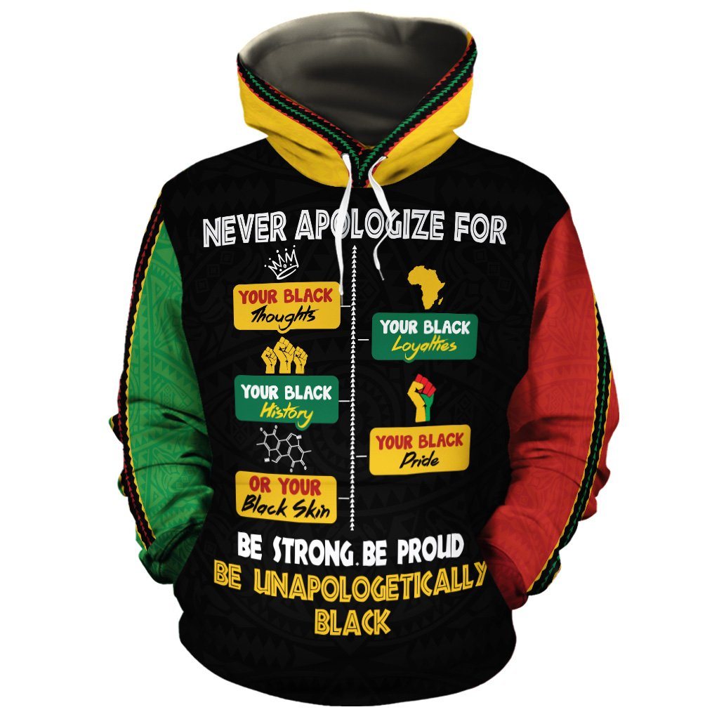 Never Apologize For Your Pride All-over Hoodie