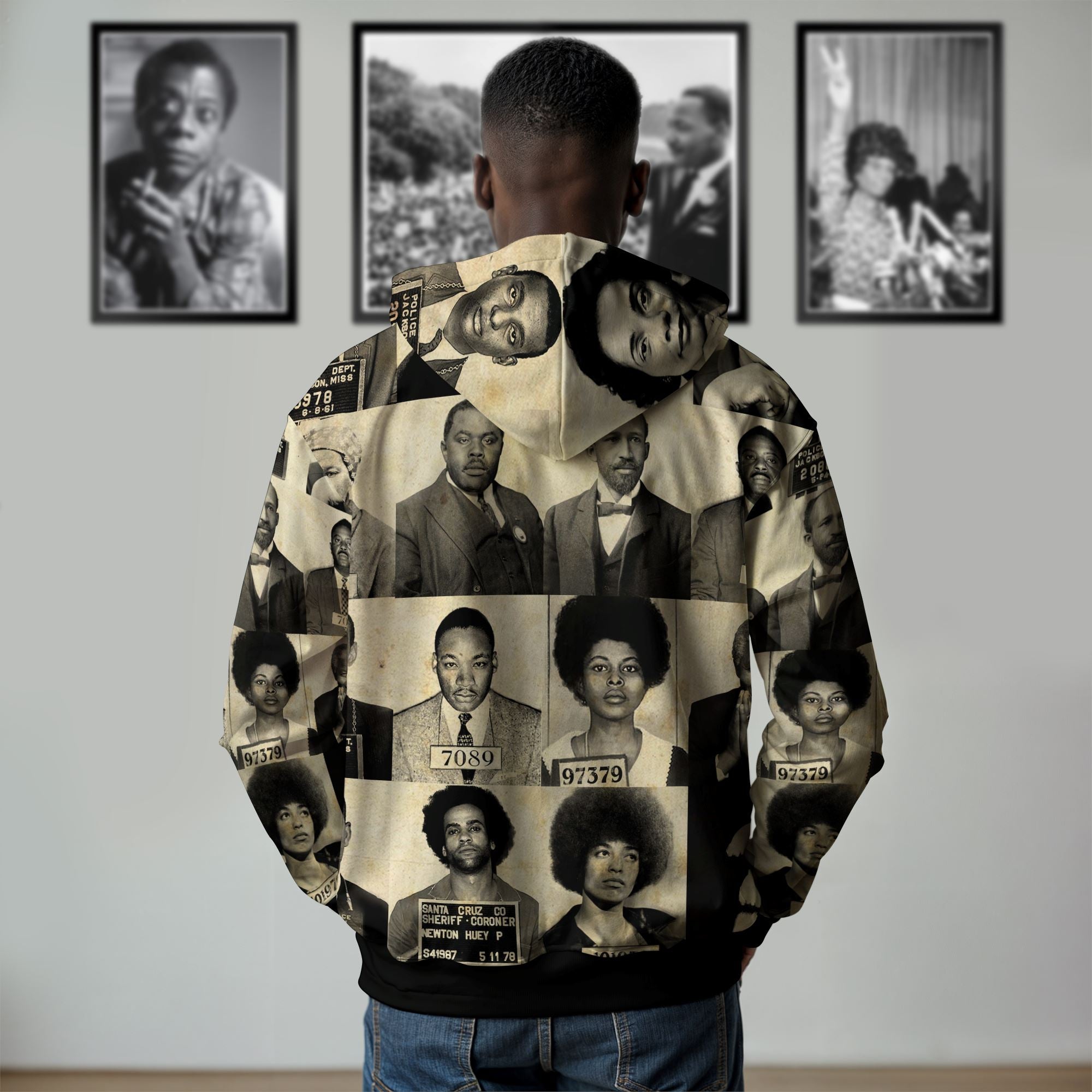 Civil Rights Leaders All-over Hoodie