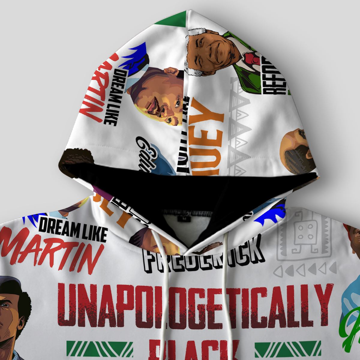 Unapologetically Black 2 All-over Hoodie