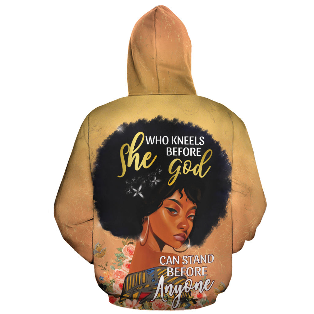 She Who Kneels Before God All-over Hoodie