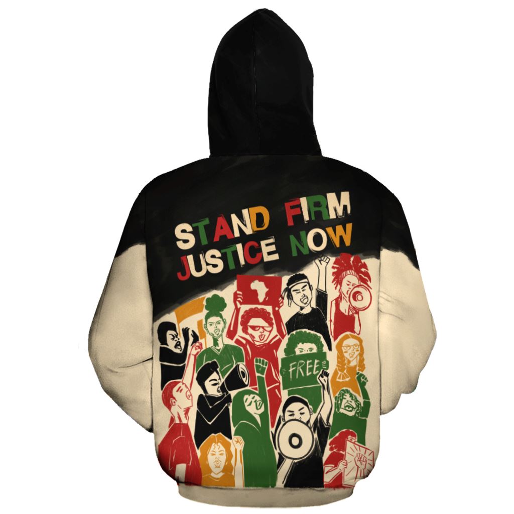 Stand Firm Justice Now All-over Hoodie