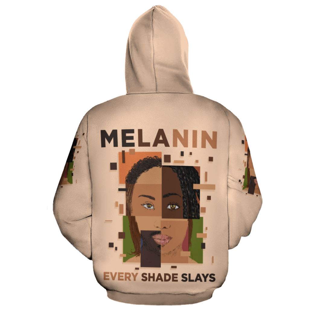 Melanin Every Shade Slays All-over Hoodie