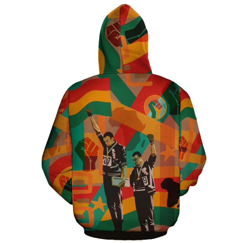 Fists of Freedom All-over Hoodie