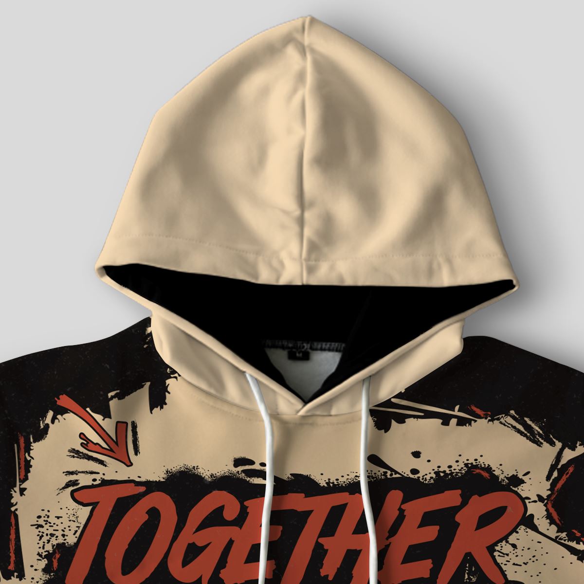 Together We Stand All-over Hoodie