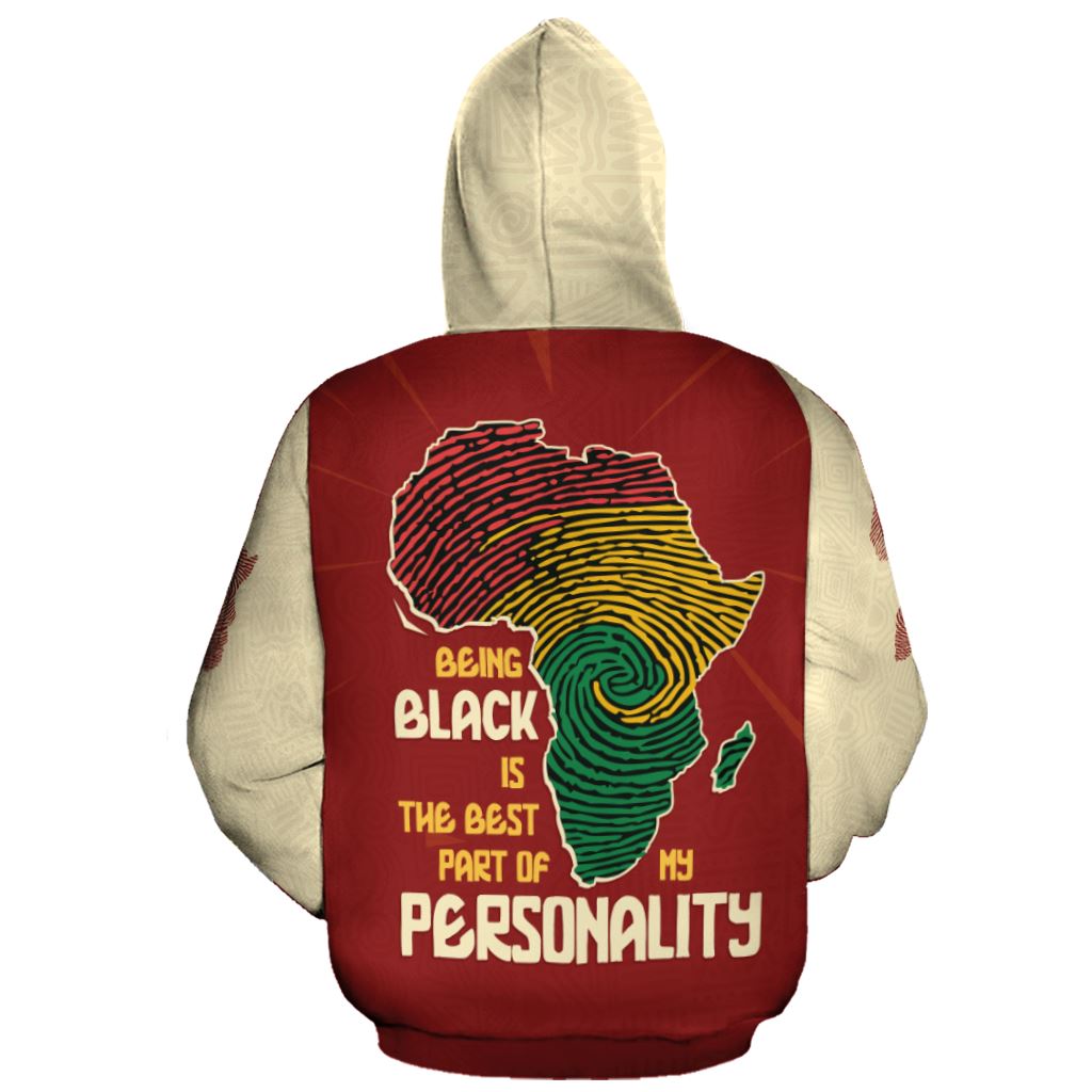 Being Black Is The Best Part Of My Personality All-over Hoodie