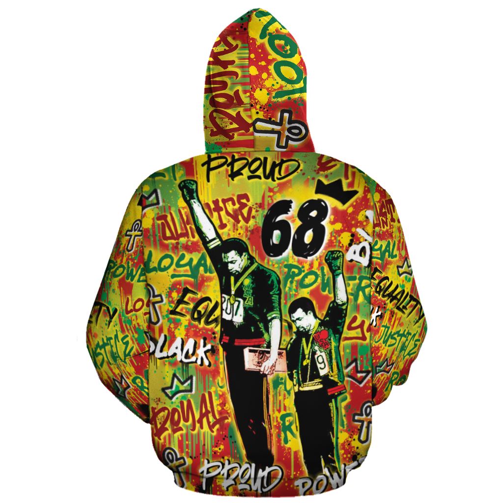 68 Graffiti All-over Hoodie