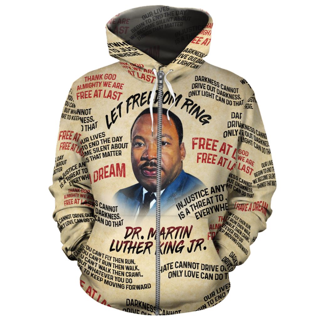 Martin Luther King The Leader 2 All-over Hoodie