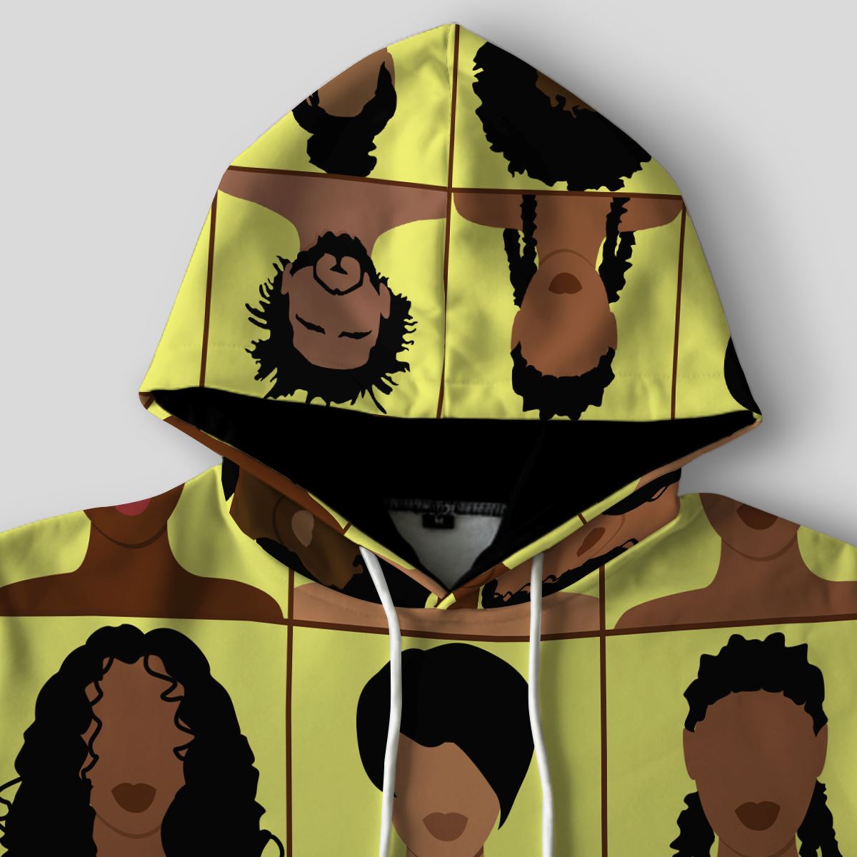 The Melanin Bunch All-over Hoodie