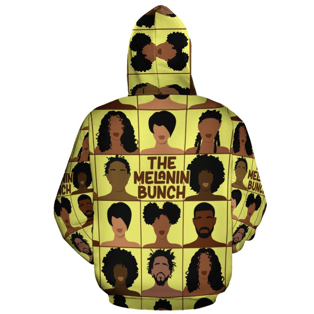 The Melanin Bunch All-over Hoodie