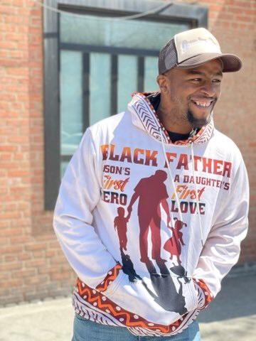 Black Father All-over Hoodie